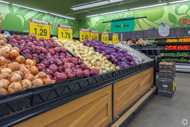 Crest Hill residents shop for fresh produce at the local Food 4 Less.