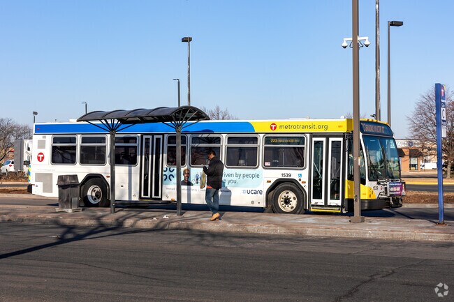 Metro Transit serves Sunny Lane and Brooklyn Park with bus transportation.