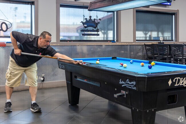 Eastview residents often visit J’s Sports Bar for karaoke and casual pool games.
