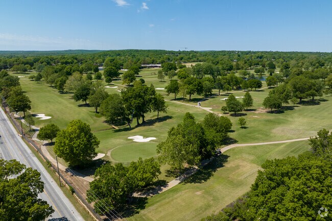 The Tulsa Country Club is located just north of the Owen Park neighborhood.
