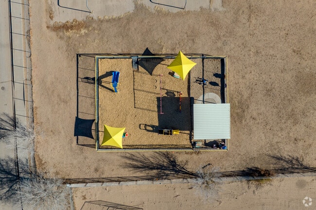 The playground at El Camino Real Academy Charter School.
