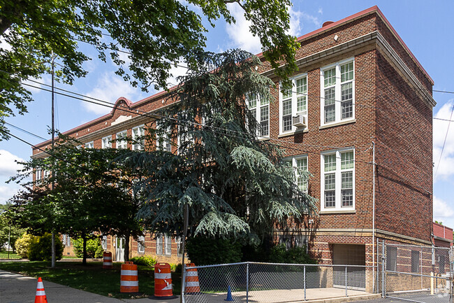 There are 57 full time teachers in the Abram P Morris School.