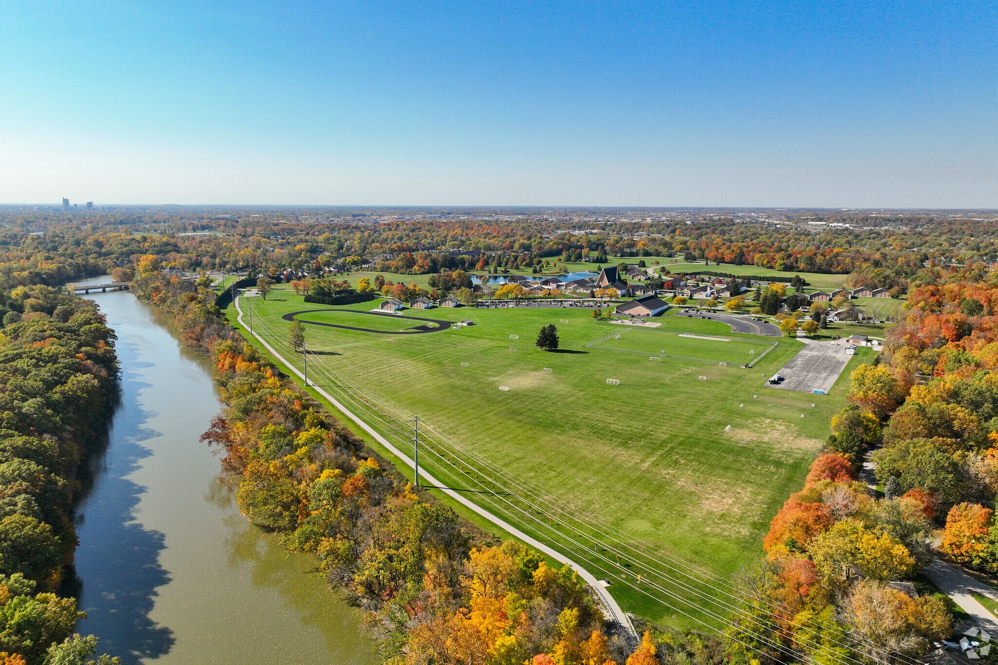 There is plenty of space at Shoaff Park in Old Brook Farms neighborhood.