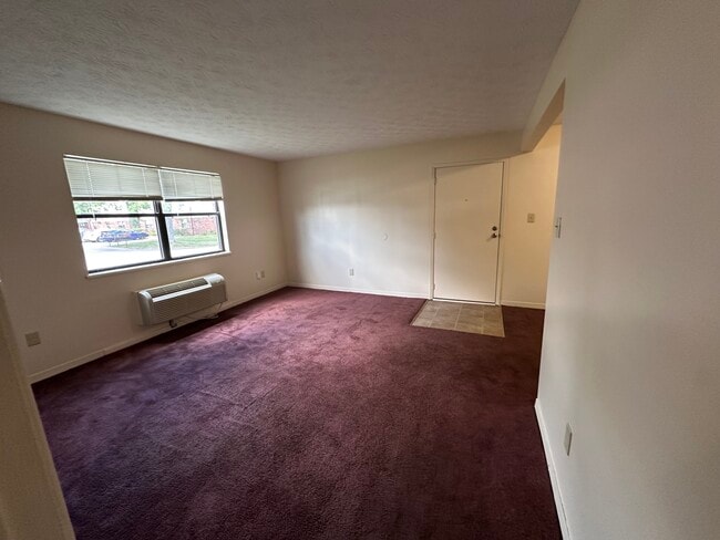 Living Room of One Bedroom Unit
