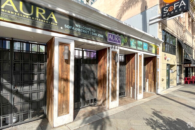 Aura serves as a Kitchen and Nightclub in the heart of San Jose Downtown.