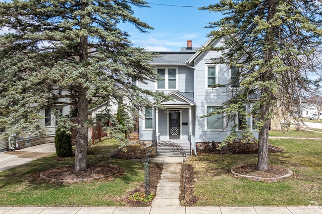 Split-level homes with mature trees are popular in Mukwonago.