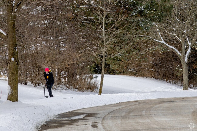 It's not uncommon to see Narrow Gauge Woods residents engaged in improving the community.