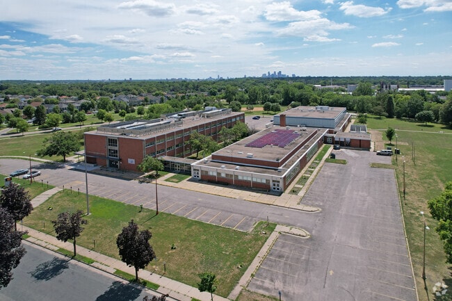 Olson Middle School is located next to Creekview Park.