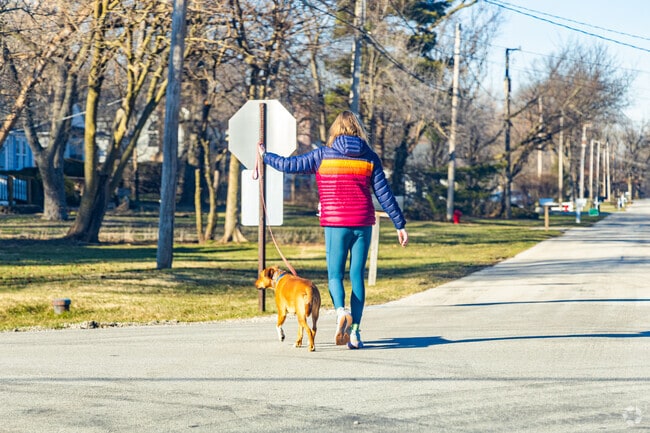 Ishnala has great streets for taking the dog on a walk on a nice day.