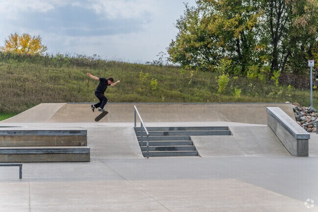 Burnsville Civic Center Park has a skatepark.