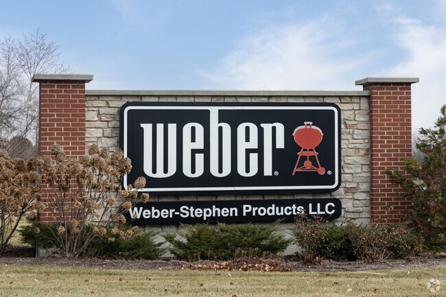 Weber's headquarters are based out of Palatine's thriving industrial cooridor.