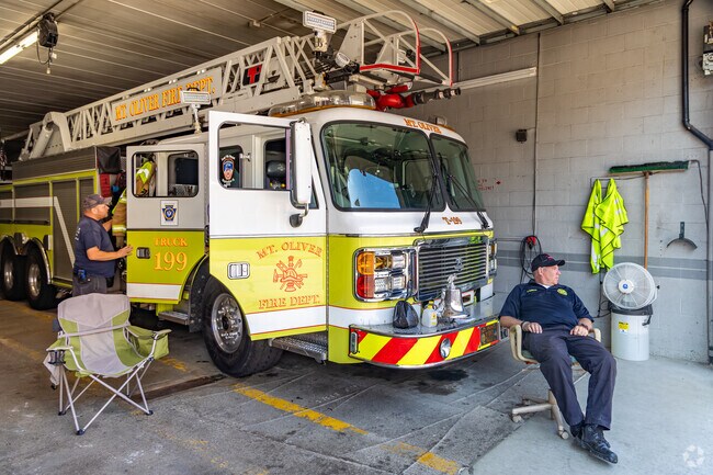The Mount Oliver Fire Department serves the Mount Oliver Borough area.