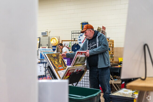 The Will County Fairgrounds hosts many events like the Check The Oil Collectibles Show.