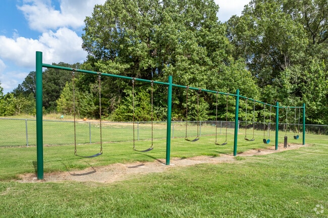 Kids can swing for the sky at Byhalia Elementary.