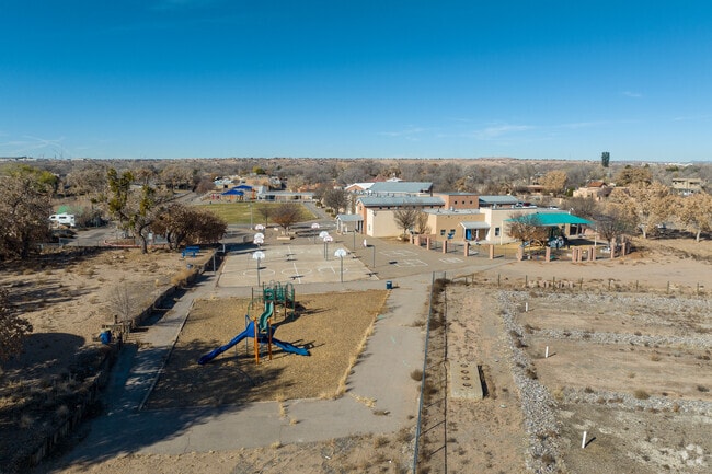 The east playground at Corrales Elementary School.