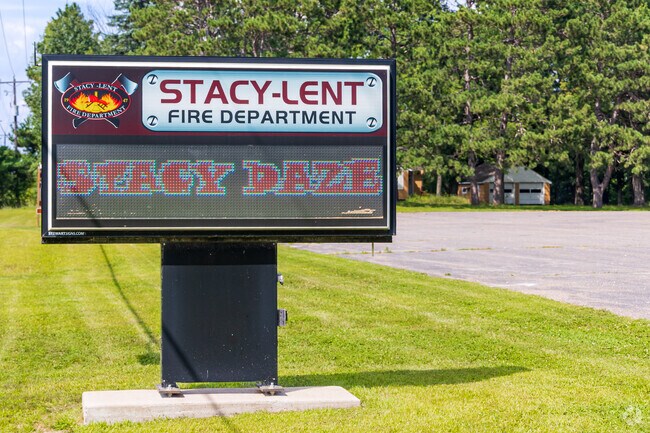 The Stacy‑Lent Fire Department anchors community life in Stacy.