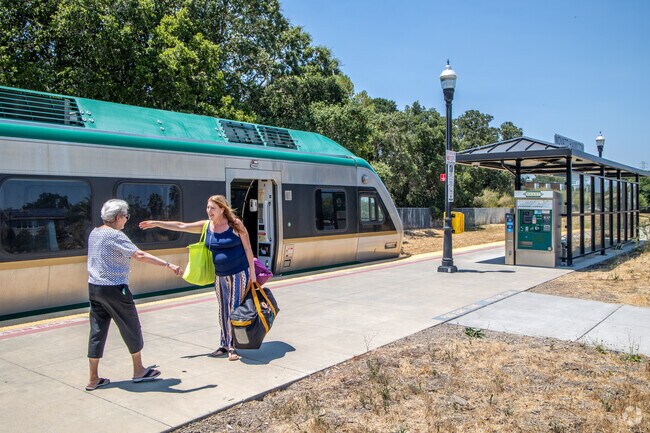 The South Hamilton SMART station is just minutes away from Hamilton and used by residents daily.