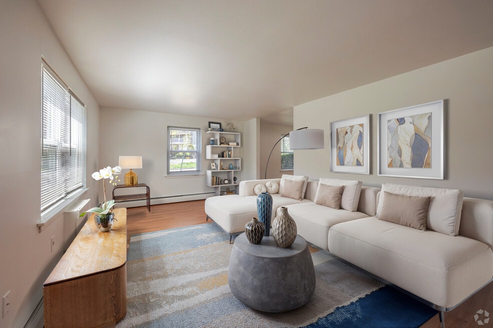 Furnished living room