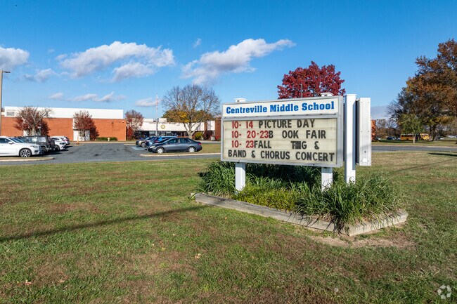 Centreville Middle School in Queenstown provides students with a great education.