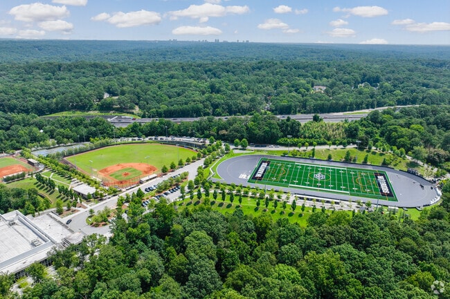 North Atlanta High School offers ample recreational sports fields for students in Paces, GA.