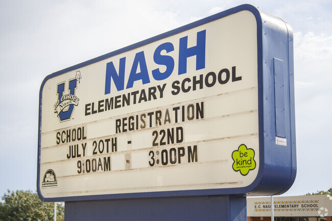 Nash Elementary, Front Sign 2