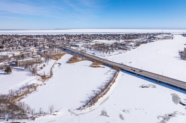 The cities of Marinette and Menominee are sister cities sharing the river and its activities.