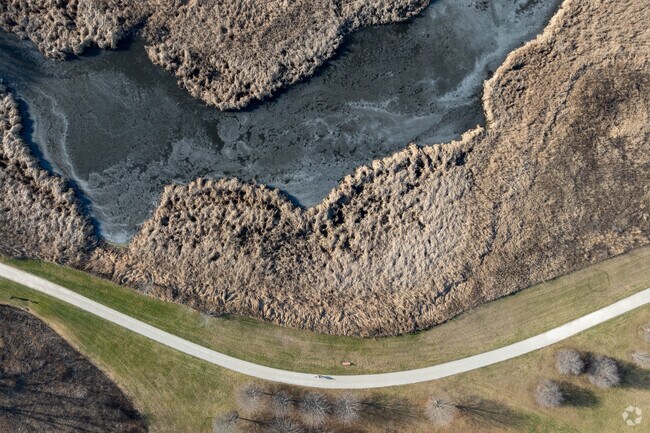Lippold Park has wonderful walking trails along the preserve.