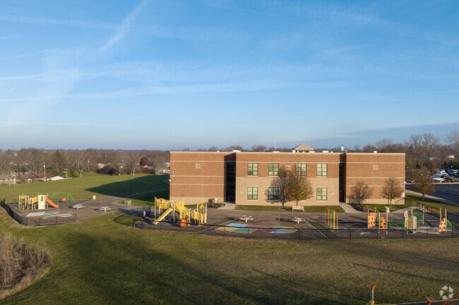 Children at Monticello can play at the multiple playgrounds available.