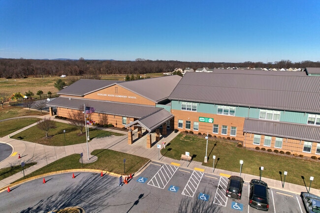 Rockland Woods Elementary School in Hagerstown receives a B rating from Niche.