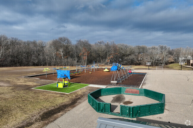 Greenleaf Elementary School has a. large, safe playground.