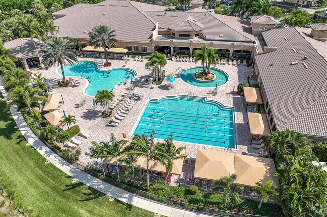 Valencia Reserve Clubhouse has a half Olympic size pool.
