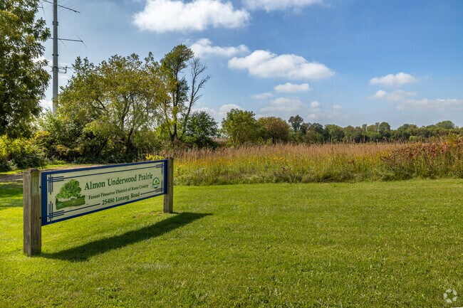 Almon Underwood Prairie is a quiet and relaxing preserve with many wildflowers in Kaneville.