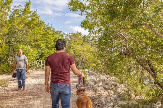 Black Point Biscayne Park east of Princeton has scenic walking paths.