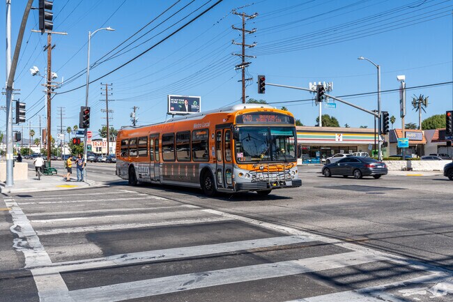 Public buses run frequently through Reseda, providing residents with convenient access to nearby destinations.