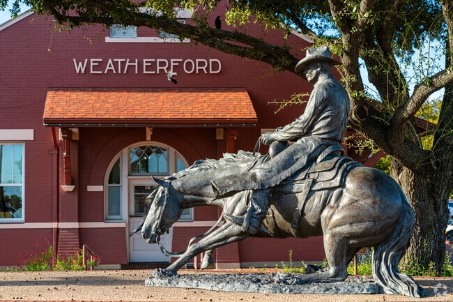 People flock to Weatherford, TX for the authentic cowboy culture.
