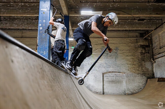 Charm City Skate, next to Brewer's Hill, provides a safe and supportive skate hangout.