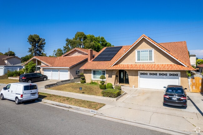 Some parts of Little Saigon have single-level homes with older designs.