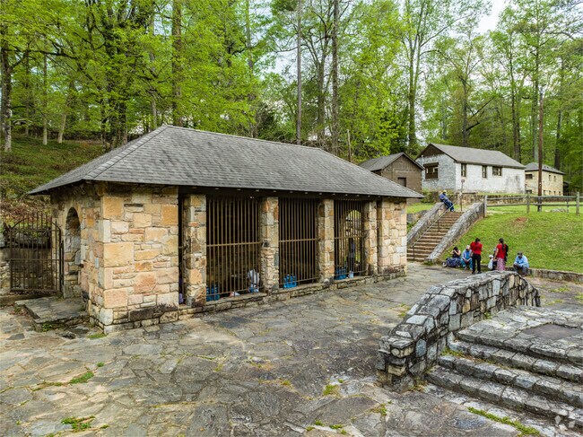 People come from all around to enjoy the natural springs found in Butts County.