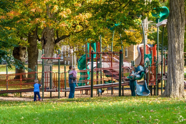 You can take you kids to Allen Park playground to play.