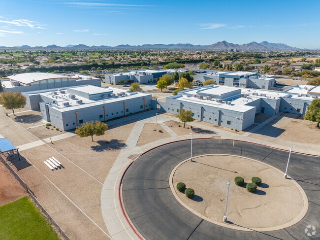 San Tan Valley's educational cornerstone: J. O. Combs Middle School.