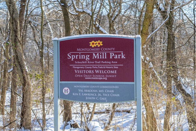 Spring Mill Park is located in Conshohocken, PA.