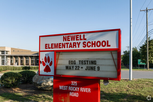 Welcome to Newell Elementary in Charlotte.