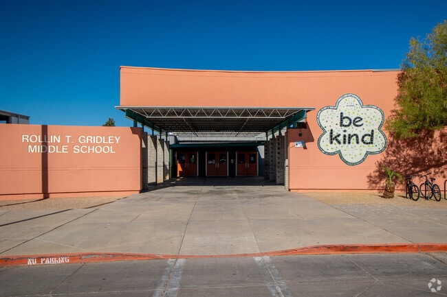 Gridley Middle School serves students in East Tucson.