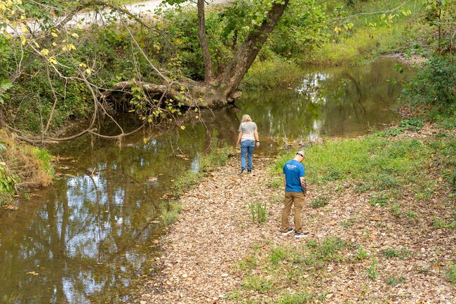 Residents of Grindstone-Rock Quarry have access to several creeks running through the area.