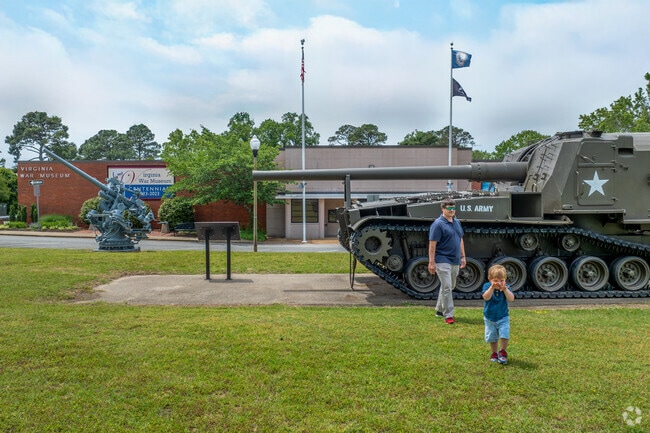 Hudson Terrace locals can take the family to the Virginia War Memorial to learn about the sacrifices of Virginians in military service and honor their legacy.
