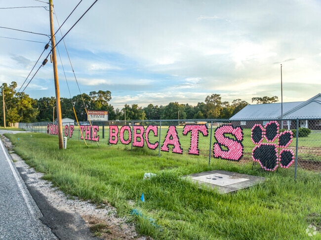 The Beulah Academy of Science sports its school spirit all over the school premises.
