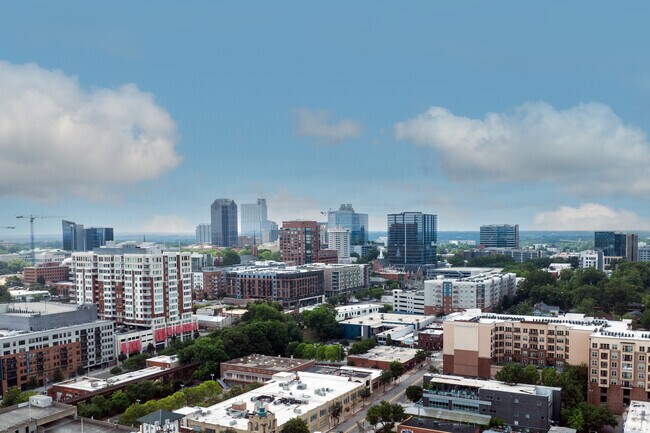 Fallon Park is close to downtown Raleigh.
