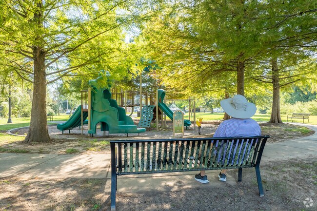 HDQ Park has lots of shade for residents of Deerfield to enjoy.