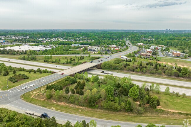 Residents of Ritters Lake enjoy convenient access to the surrounding area via I-85.