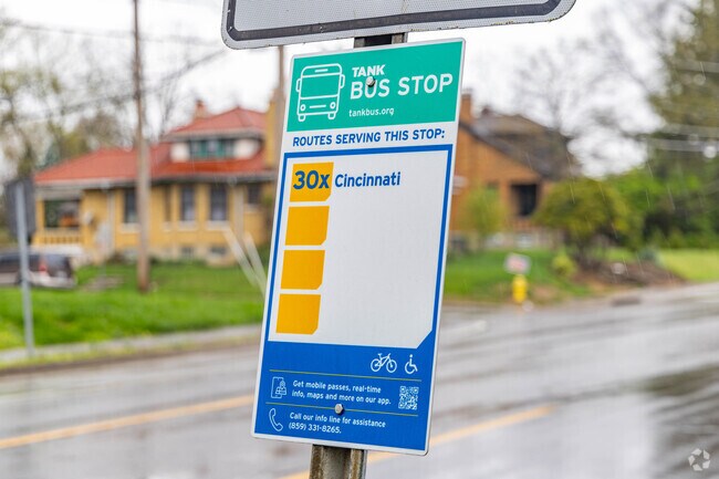 Fort Wright utilizes a public bus transit that runs up and down Kyles Lane.